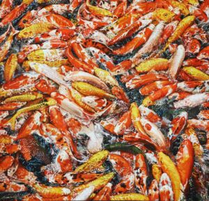 Tranh sơn dầu phong cách của hoạ sĩ